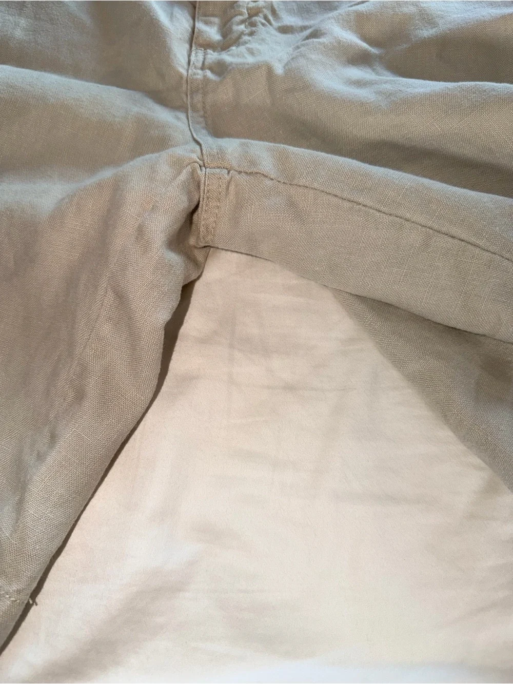 Luau Linen Men’s Tan Shorts